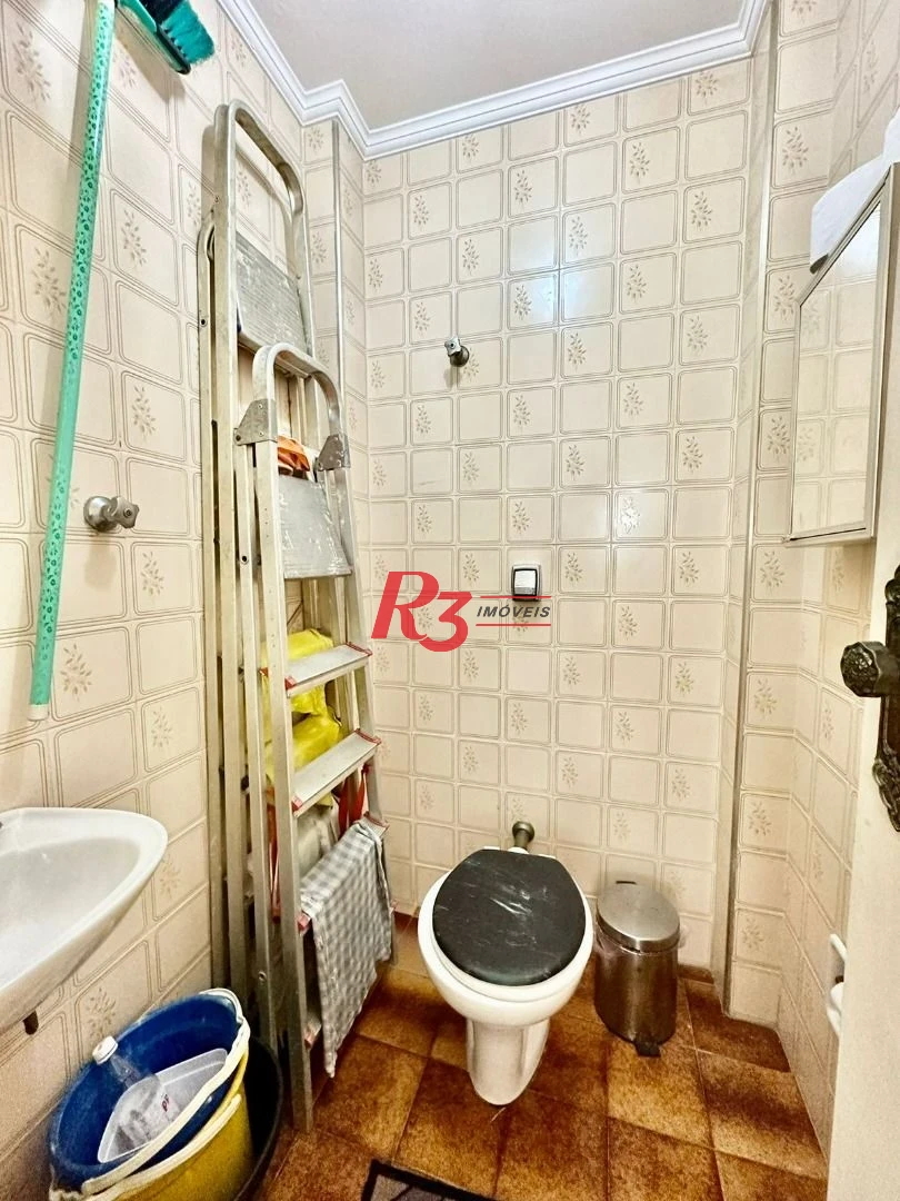 Apartamento com 2 dormitórios à venda, 188 m² por R$ 1.032.000,00 - José Menino - Santos/SP