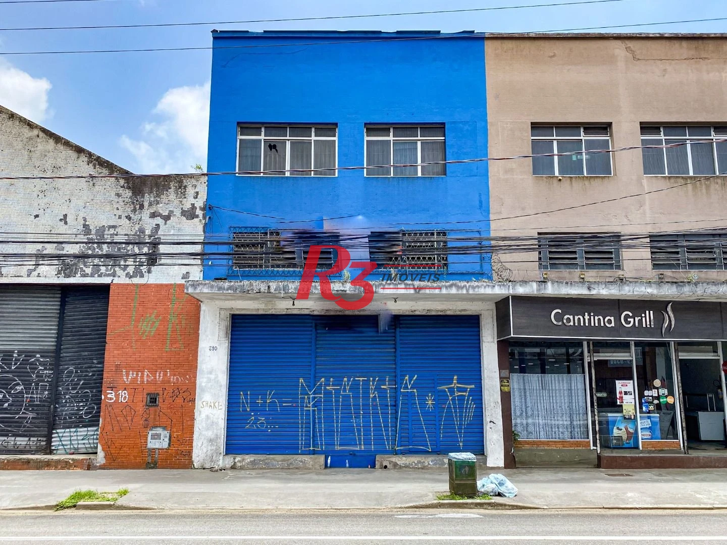 Prédio, 555 m² - venda por R$ 1.750.000,00 ou aluguel por R$ 10.000,00/mês - Valongo - Santos/SP