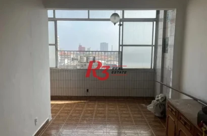 Apartamento com 2 quartos à venda, 90 m² por R$ 266.000 - Centro - São Vicente/SP