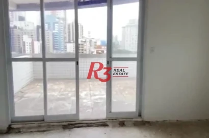 Sala à venda, 78 m² por R$ 330.000,00 - Ponta da Praia - Santos/SP