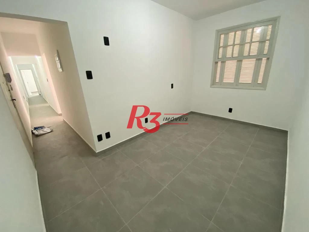 Apartamento para alugar, 100 m² por R$ 3.500,00/mês - Boqueirão - Santos/SP