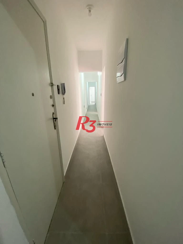 Apartamento para alugar, 100 m² por R$ 3.500,00/mês - Boqueirão - Santos/SP