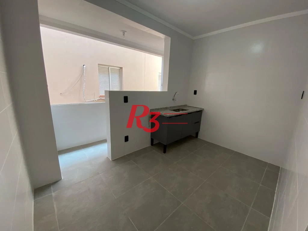 Apartamento para alugar, 100 m² por R$ 3.500,00/mês - Boqueirão - Santos/SP