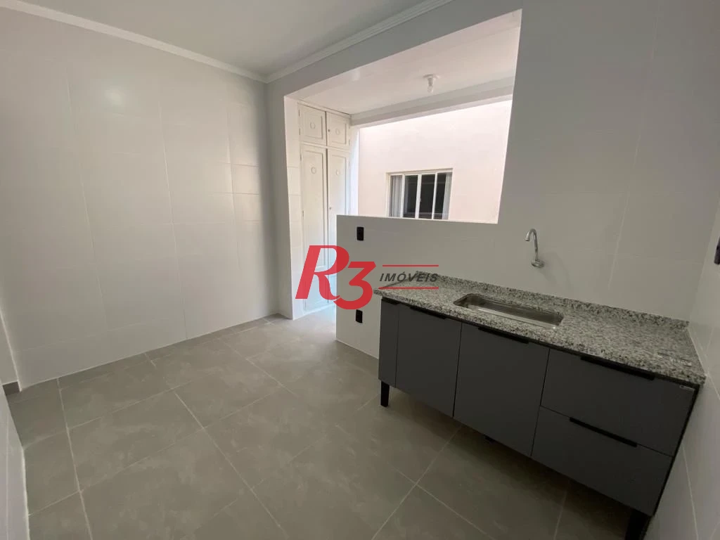Apartamento para alugar, 100 m² por R$ 3.500,00/mês - Boqueirão - Santos/SP