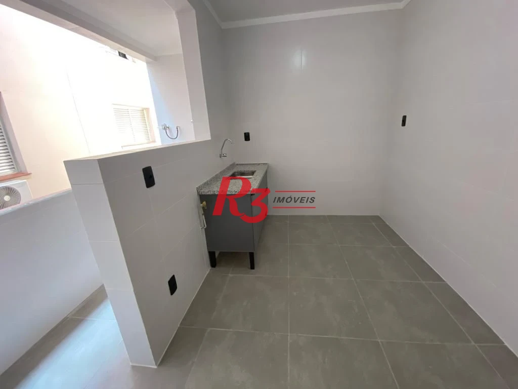 Apartamento para alugar, 100 m² por R$ 3.500,00/mês - Boqueirão - Santos/SP