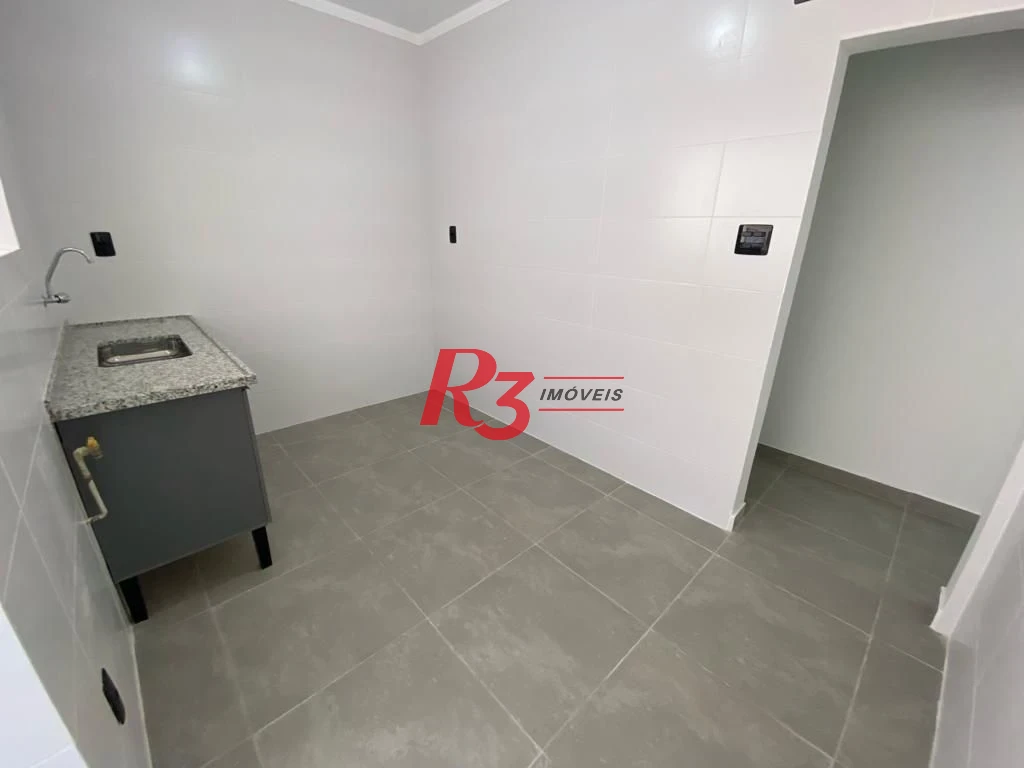 Apartamento para alugar, 100 m² por R$ 3.500,00/mês - Boqueirão - Santos/SP