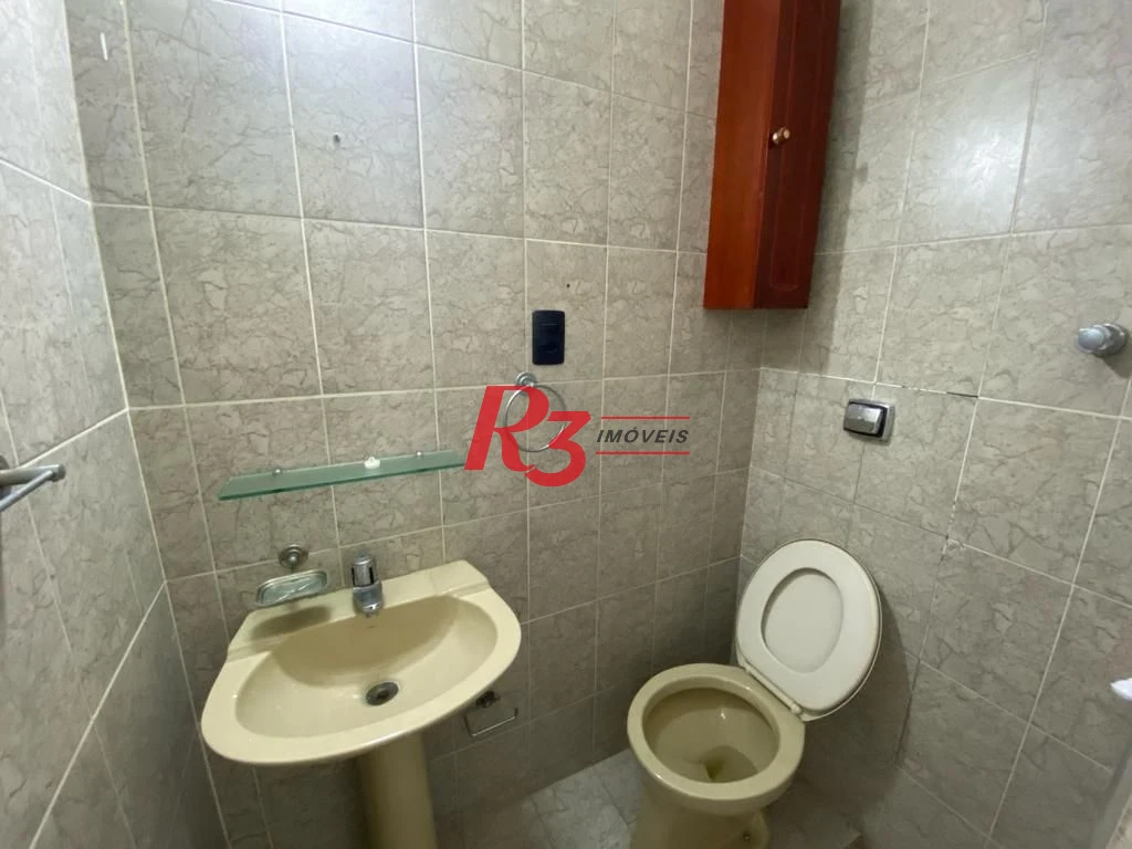 Apartamento para alugar, 100 m² por R$ 3.500,00/mês - Boqueirão - Santos/SP