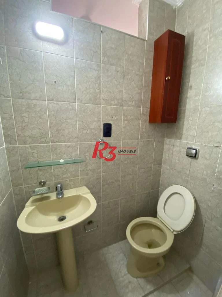 Apartamento para alugar, 100 m² por R$ 3.500,00/mês - Boqueirão - Santos/SP