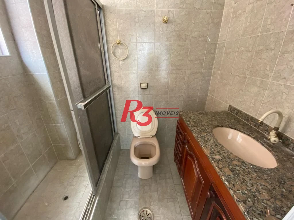 Apartamento para alugar, 100 m² por R$ 3.500,00/mês - Boqueirão - Santos/SP