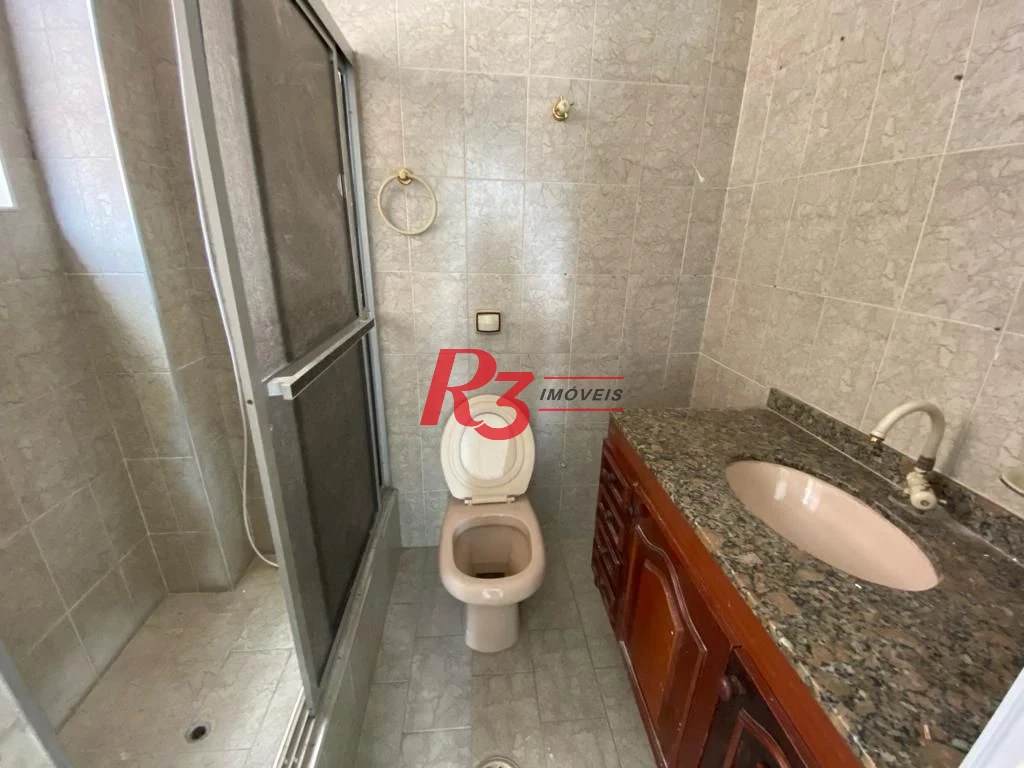 Apartamento para alugar, 100 m² por R$ 3.500,00/mês - Boqueirão - Santos/SP