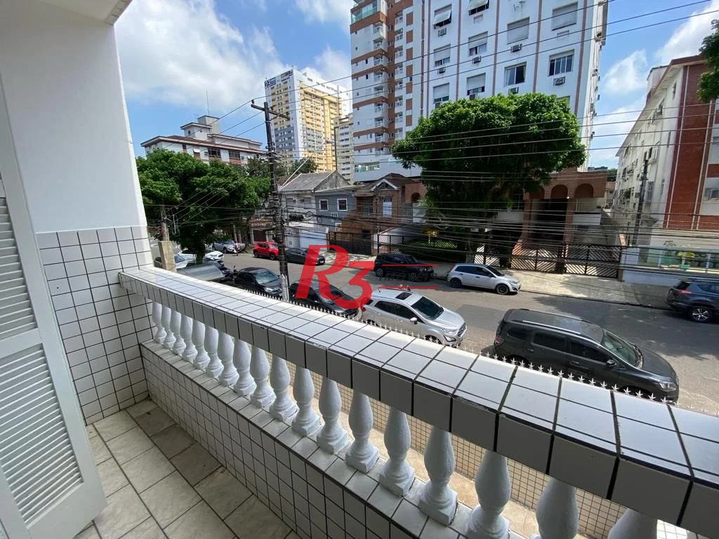 Apartamento para alugar, 100 m² por R$ 3.500,00/mês - Boqueirão - Santos/SP