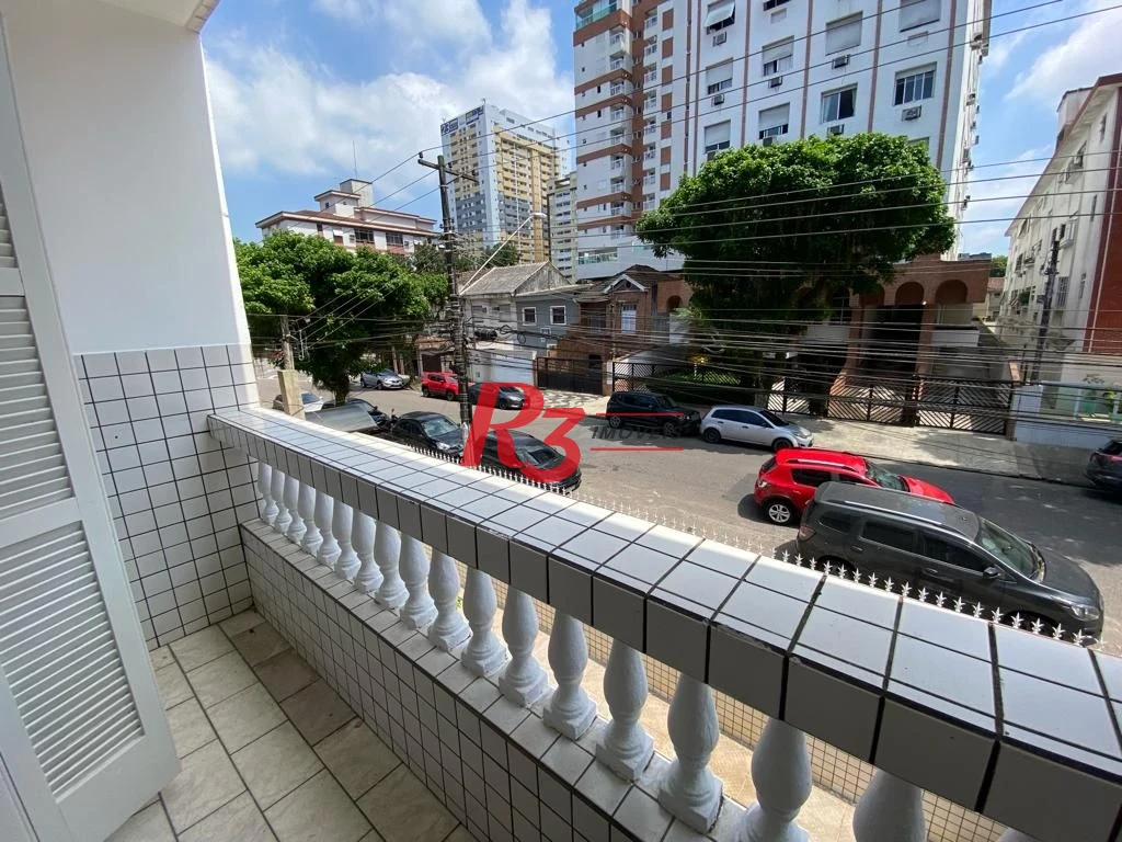 Apartamento para alugar, 100 m² por R$ 3.500,00/mês - Boqueirão - Santos/SP