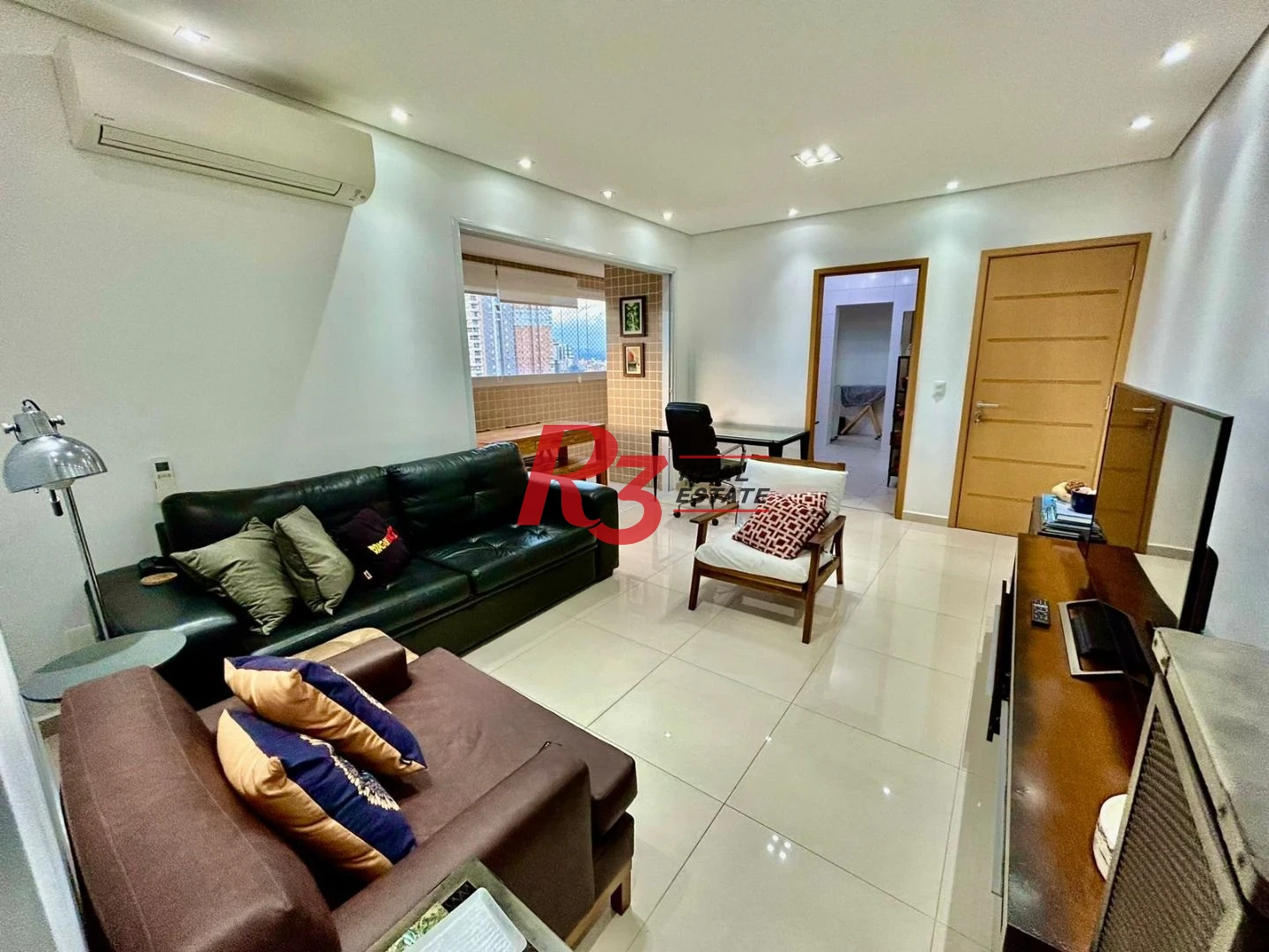 Apartamento à venda, 91 m² por R$ 1.400.000,00 - Gonzaga - Santos/SP