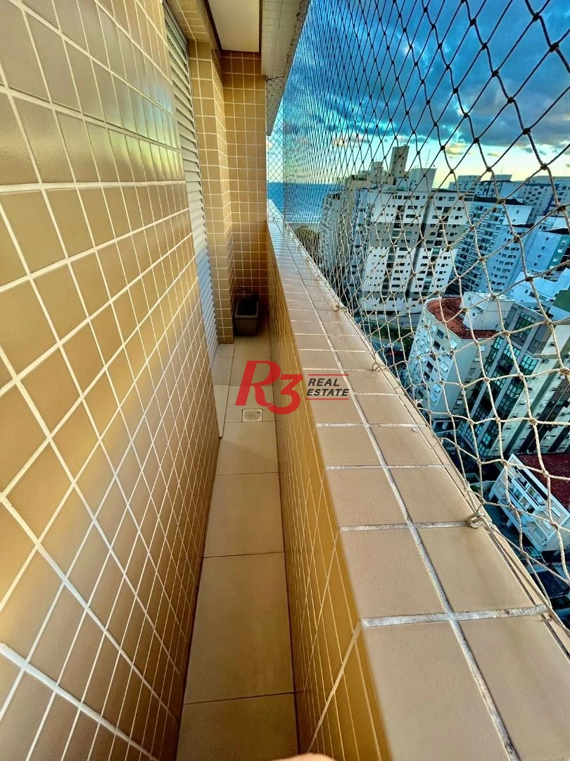 Apartamento à venda, 91 m² por R$ 1.400.000,00 - Gonzaga - Santos/SP