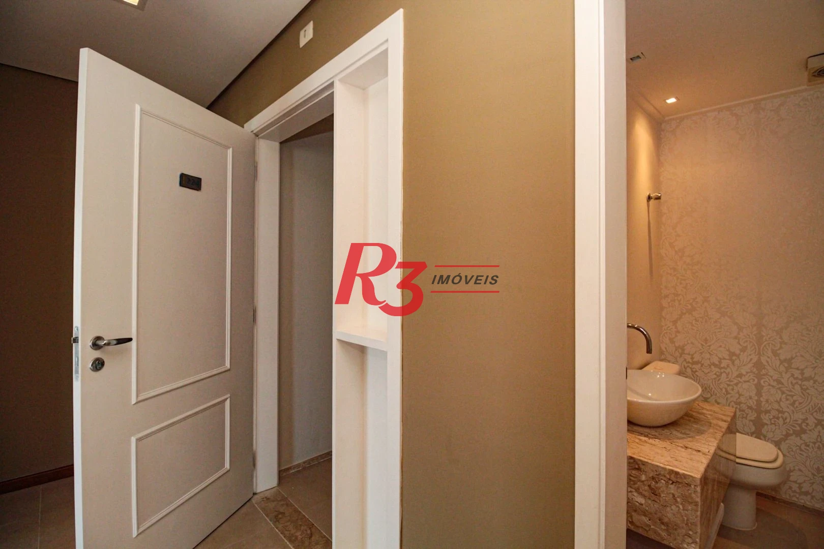 Apartamento com 3 dormitórios para alugar, 198 m² por R$ 19.500,02/mês - Embaré - Santos/SP