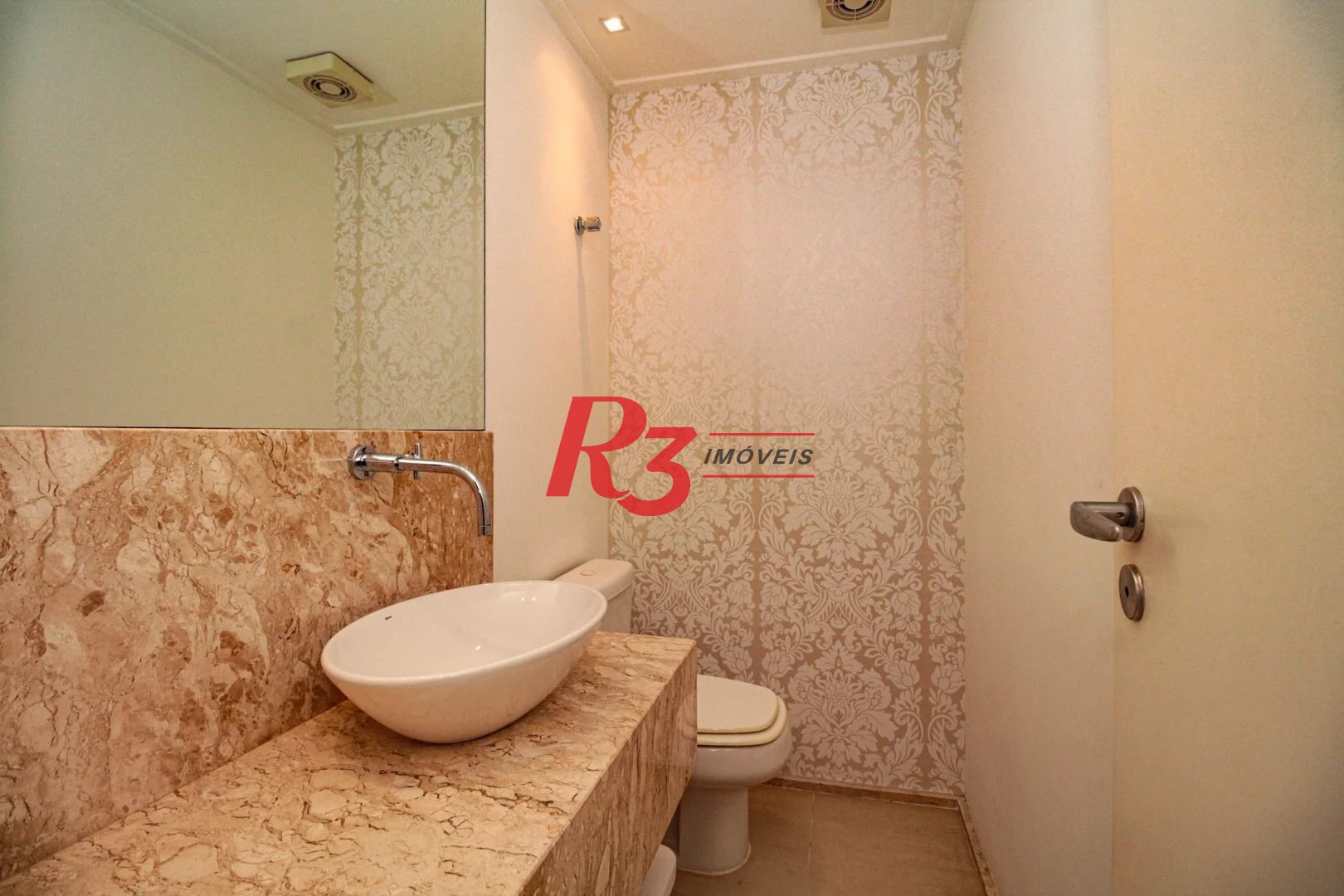 Apartamento com 3 dormitórios para alugar, 198 m² por R$ 19.500,02/mês - Embaré - Santos/SP