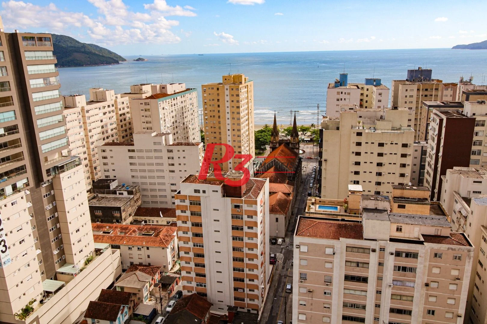 Apartamento com 3 dormitórios para alugar, 198 m² por R$ 19.500,02/mês - Embaré - Santos/SP