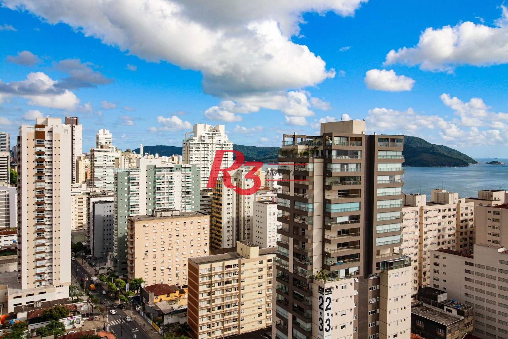 Apartamento com 3 dormitórios para alugar, 198 m² por R$ 19.500,02/mês - Embaré - Santos/SP