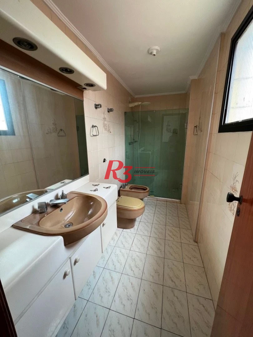 Apartamento à venda, 152 m² por R$ 1.120.000,00 - Gonzaga - Santos/SP
