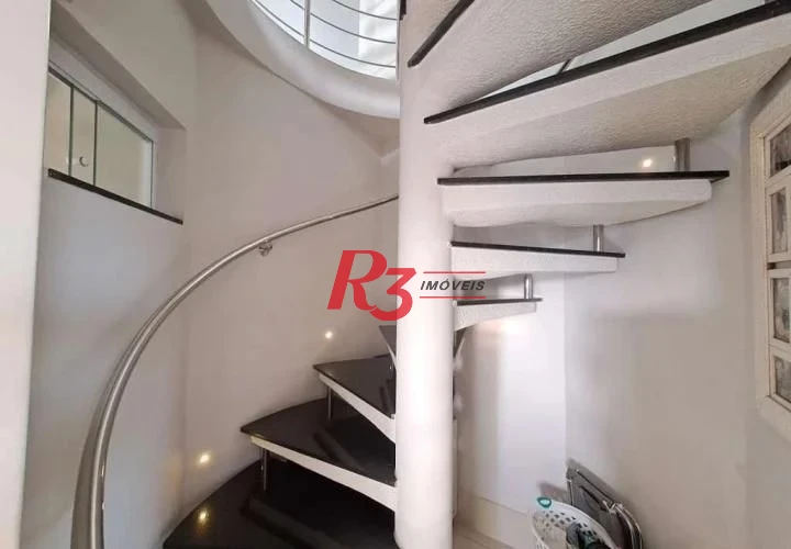 Apartamento Triplex à venda, 111 m² por R$ 810.000,00 - Estuário - Santos/SP