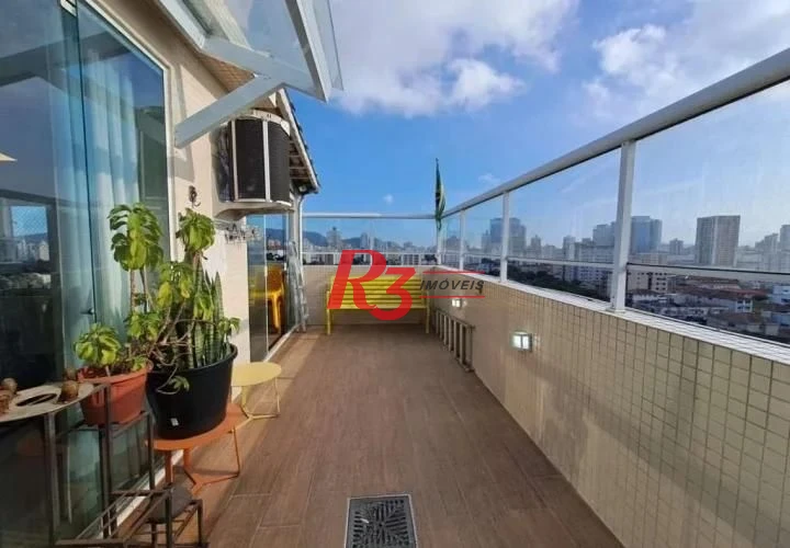 Apartamento Triplex à venda, 111 m² por R$ 810.000,00 - Estuário - Santos/SP