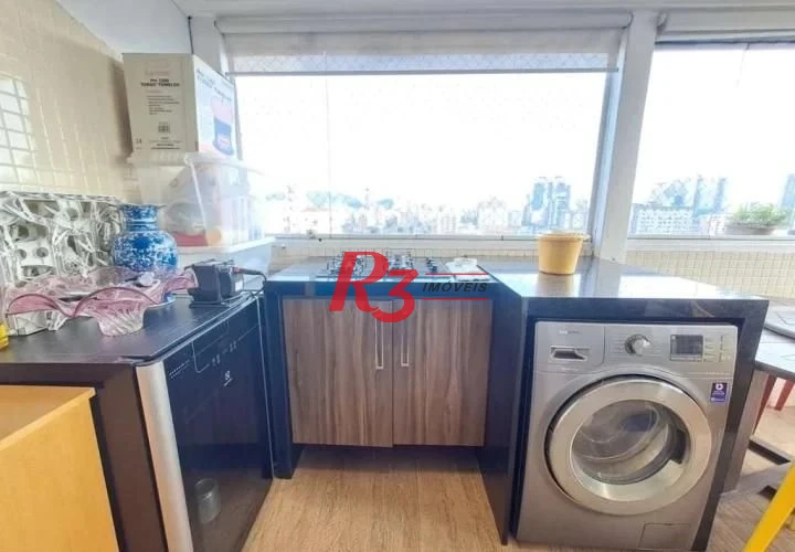 Apartamento Triplex à venda, 111 m² por R$ 810.000,00 - Estuário - Santos/SP