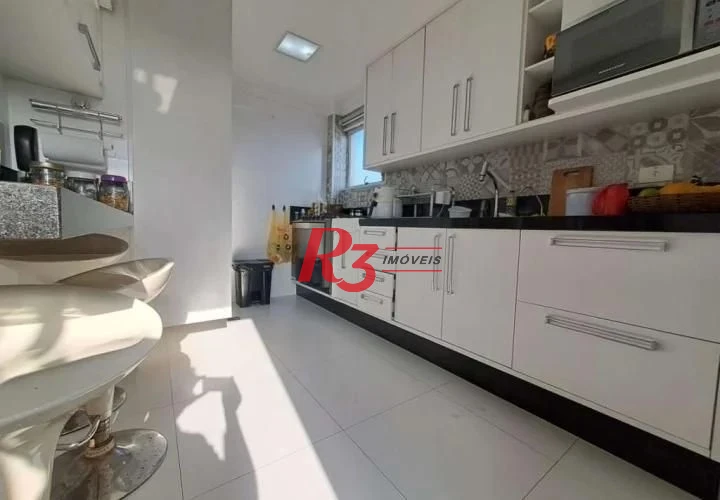 Apartamento Triplex à venda, 111 m² por R$ 810.000,00 - Estuário - Santos/SP