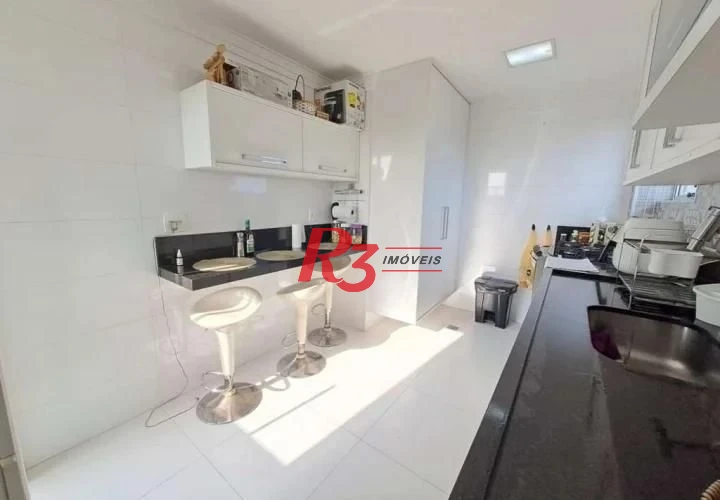 Apartamento Triplex à venda, 111 m² por R$ 810.000,00 - Estuário - Santos/SP