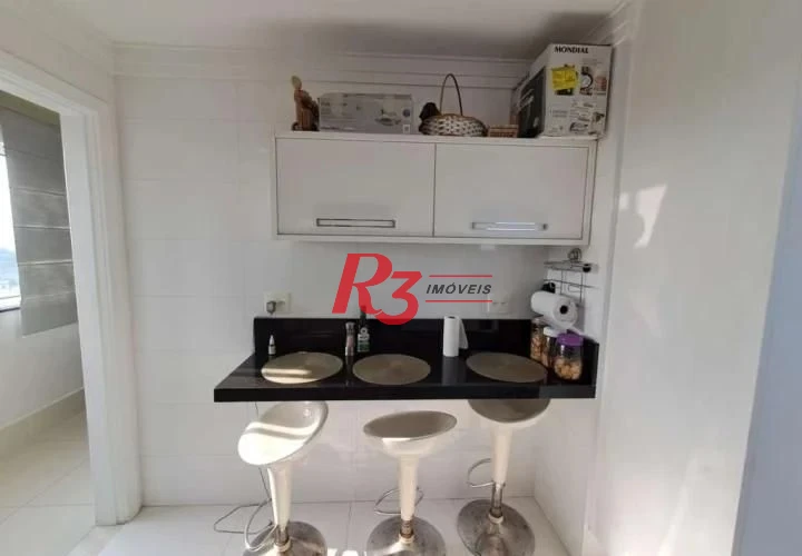 Apartamento Triplex à venda, 111 m² por R$ 810.000,00 - Estuário - Santos/SP
