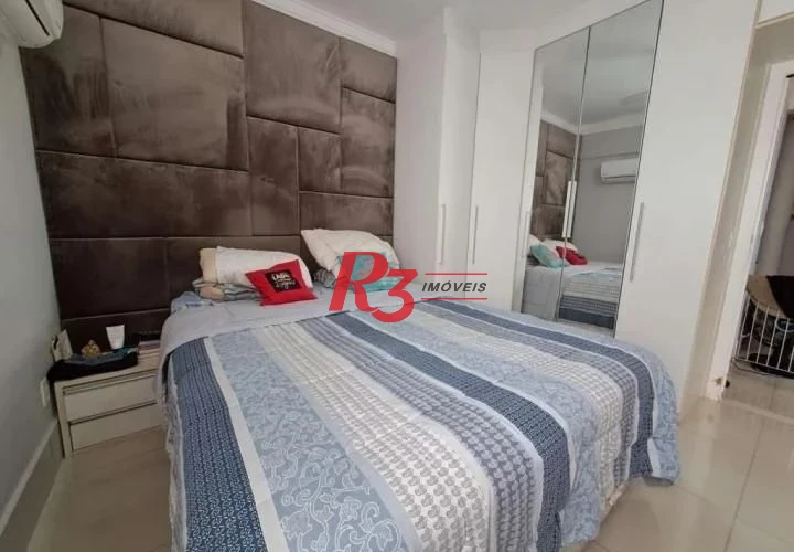 Apartamento Triplex à venda, 111 m² por R$ 810.000,00 - Estuário - Santos/SP