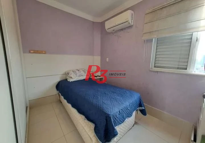 Apartamento Triplex à venda, 111 m² por R$ 810.000,00 - Estuário - Santos/SP