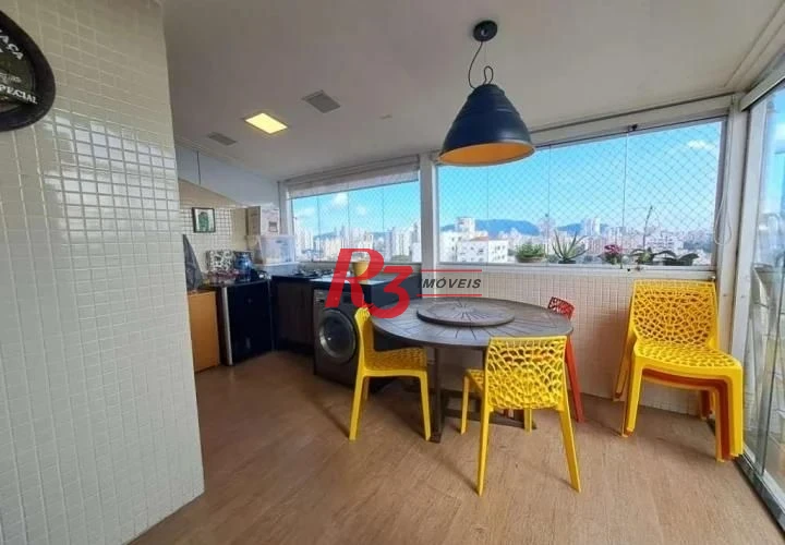 Apartamento Triplex à venda, 111 m² por R$ 810.000,00 - Estuário - Santos/SP