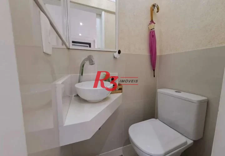 Apartamento Triplex à venda, 111 m² por R$ 810.000,00 - Estuário - Santos/SP
