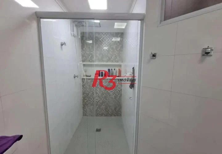 Apartamento Triplex à venda, 111 m² por R$ 810.000,00 - Estuário - Santos/SP
