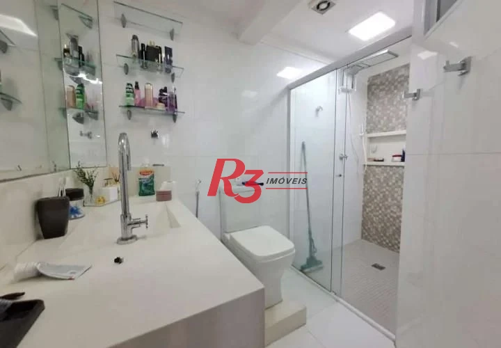 Apartamento Triplex à venda, 111 m² por R$ 810.000,00 - Estuário - Santos/SP