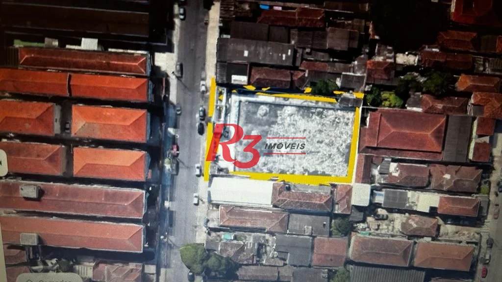 Terreno à venda, 1500 m² por R$ 6.500.000,00 - Macuco - Santos/SP