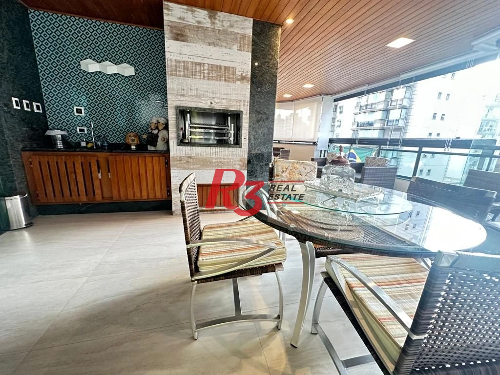 Apartamento com 4 suites à venda, 550 m² por R$ 7.000.000 - Boqueirão - Santos/SP
