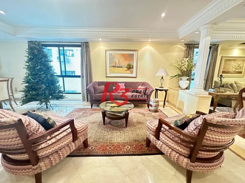 Apartamento com 4 suites à venda, 550 m² por R$ 7.000.000 - Boqueirão - Santos/SP