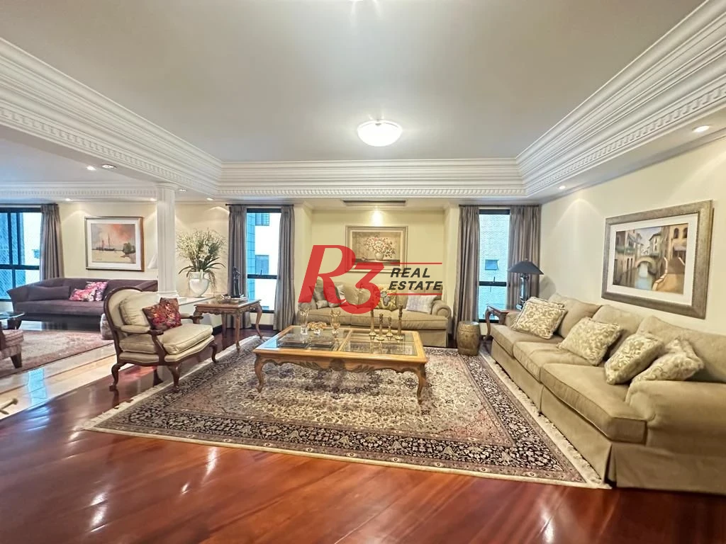 Apartamento com 4 suites à venda, 550 m² por R$ 7.000.000 - Boqueirão - Santos/SP
