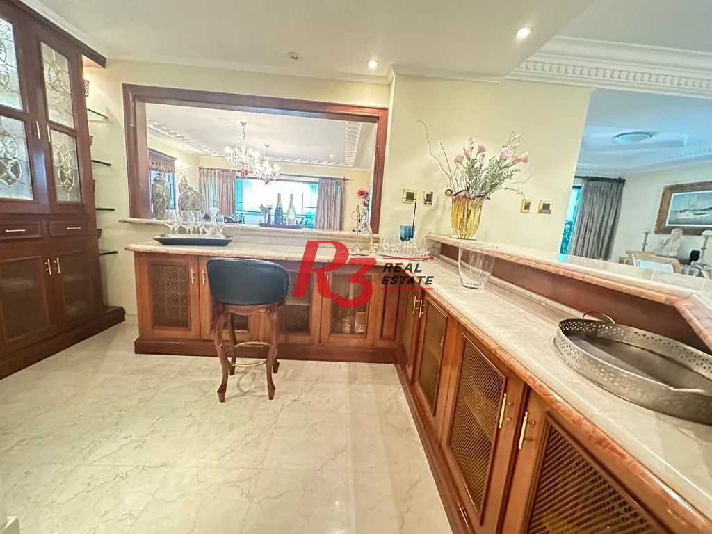Apartamento com 4 suites à venda, 550 m² por R$ 7.000.000 - Boqueirão - Santos/SP