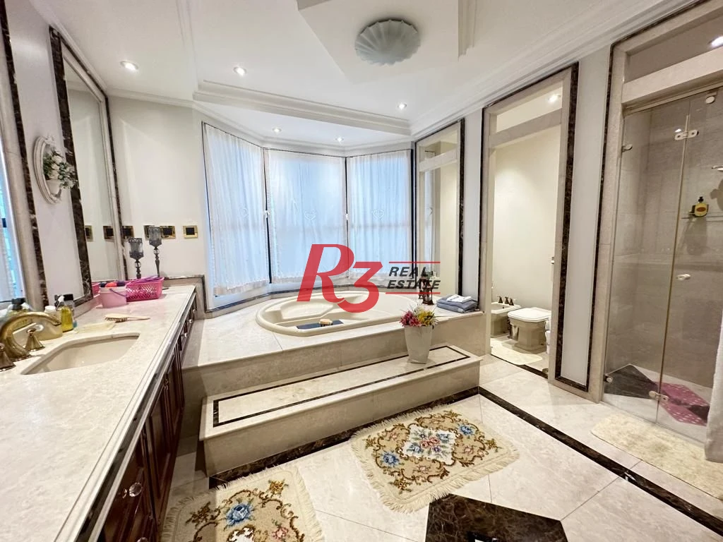 Apartamento com 4 suites à venda, 550 m² por R$ 7.000.000 - Boqueirão - Santos/SP