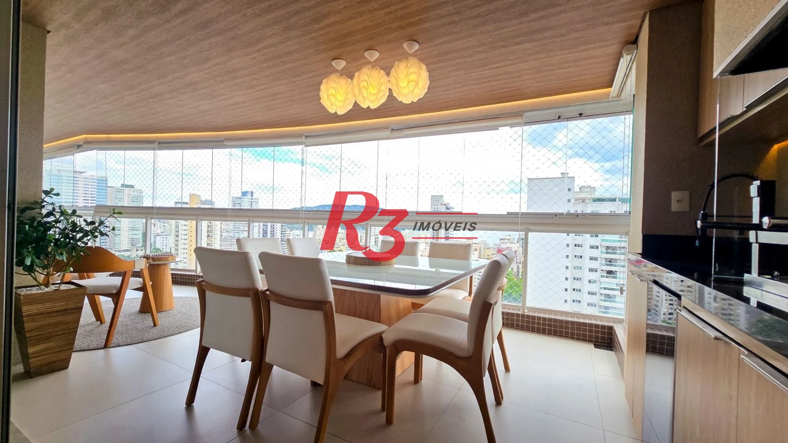 Apartamento à venda, 164 m² por R$ 3.250.000,00 - Aparecida - Santos/SP