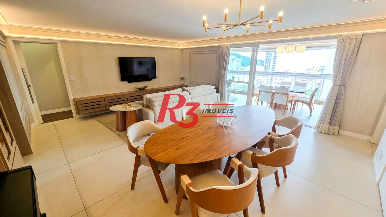 Apartamento à venda, 164 m² por R$ 3.250.000,00 - Aparecida - Santos/SP