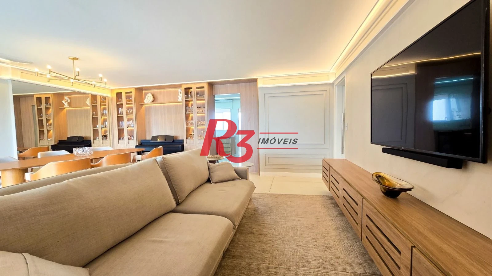 Apartamento à venda, 164 m² por R$ 3.250.000,00 - Aparecida - Santos/SP