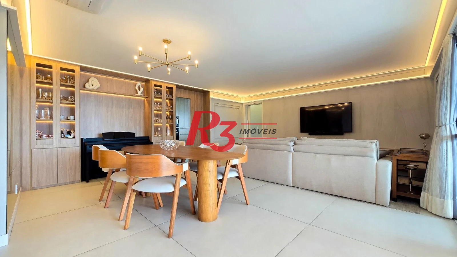 Apartamento à venda, 164 m² por R$ 3.250.000,00 - Aparecida - Santos/SP
