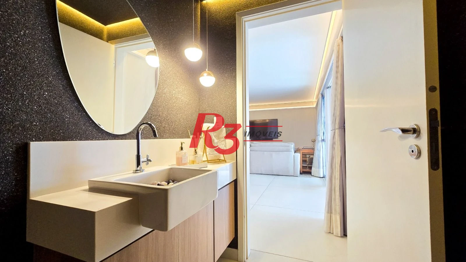Apartamento à venda, 164 m² por R$ 3.250.000,00 - Aparecida - Santos/SP