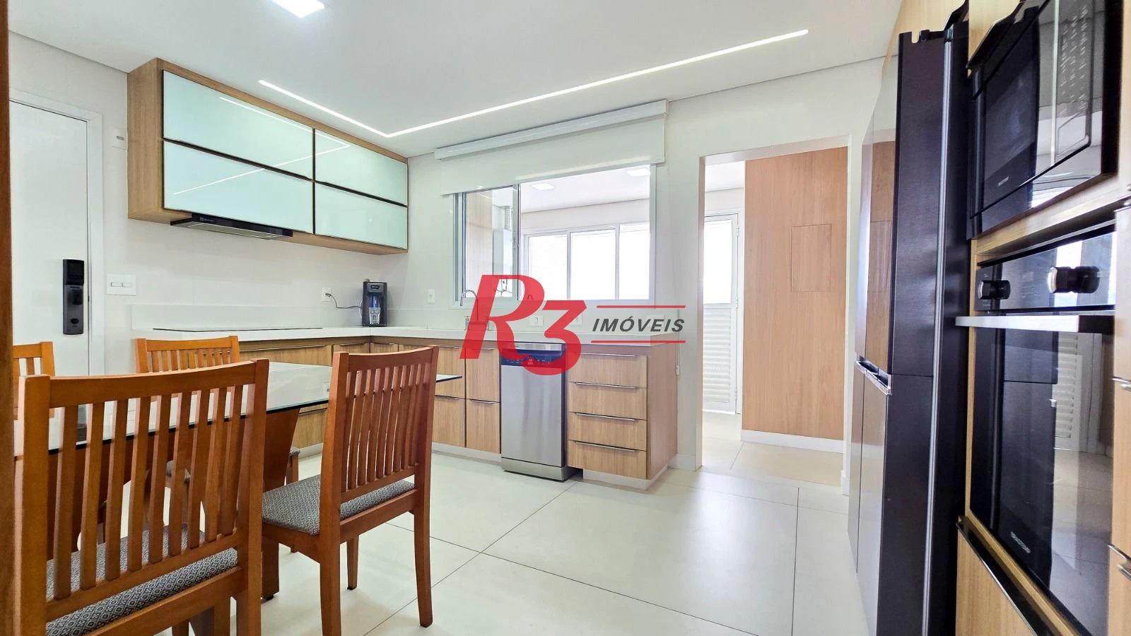 Apartamento à venda, 164 m² por R$ 3.250.000,00 - Aparecida - Santos/SP