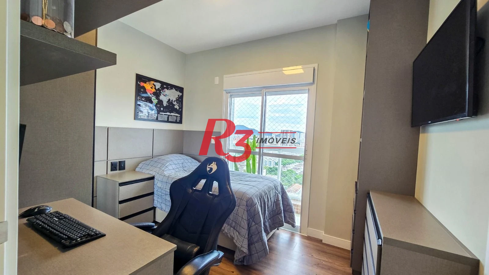 Apartamento à venda, 164 m² por R$ 3.250.000,00 - Aparecida - Santos/SP