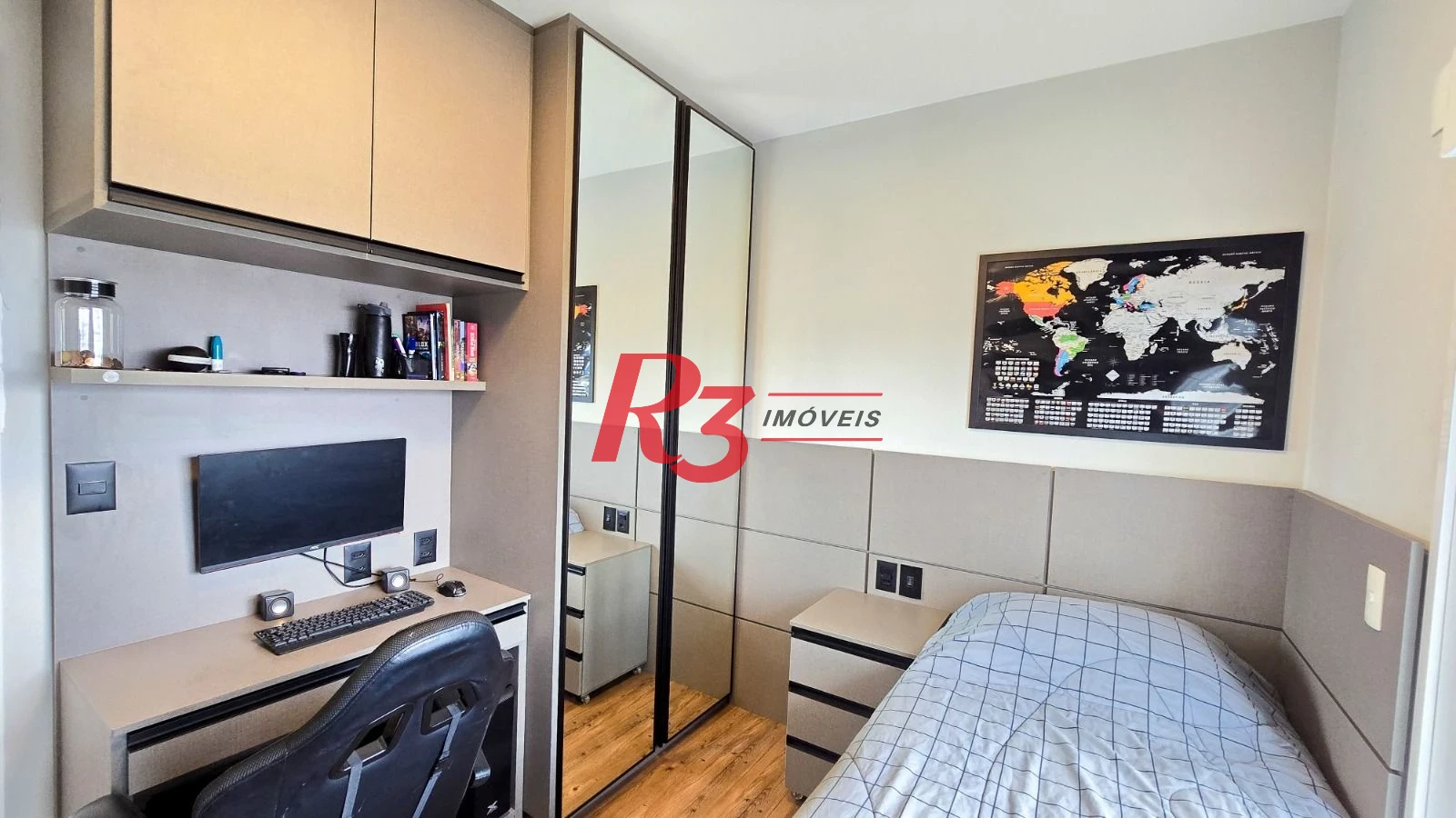 Apartamento à venda, 164 m² por R$ 3.250.000,00 - Aparecida - Santos/SP