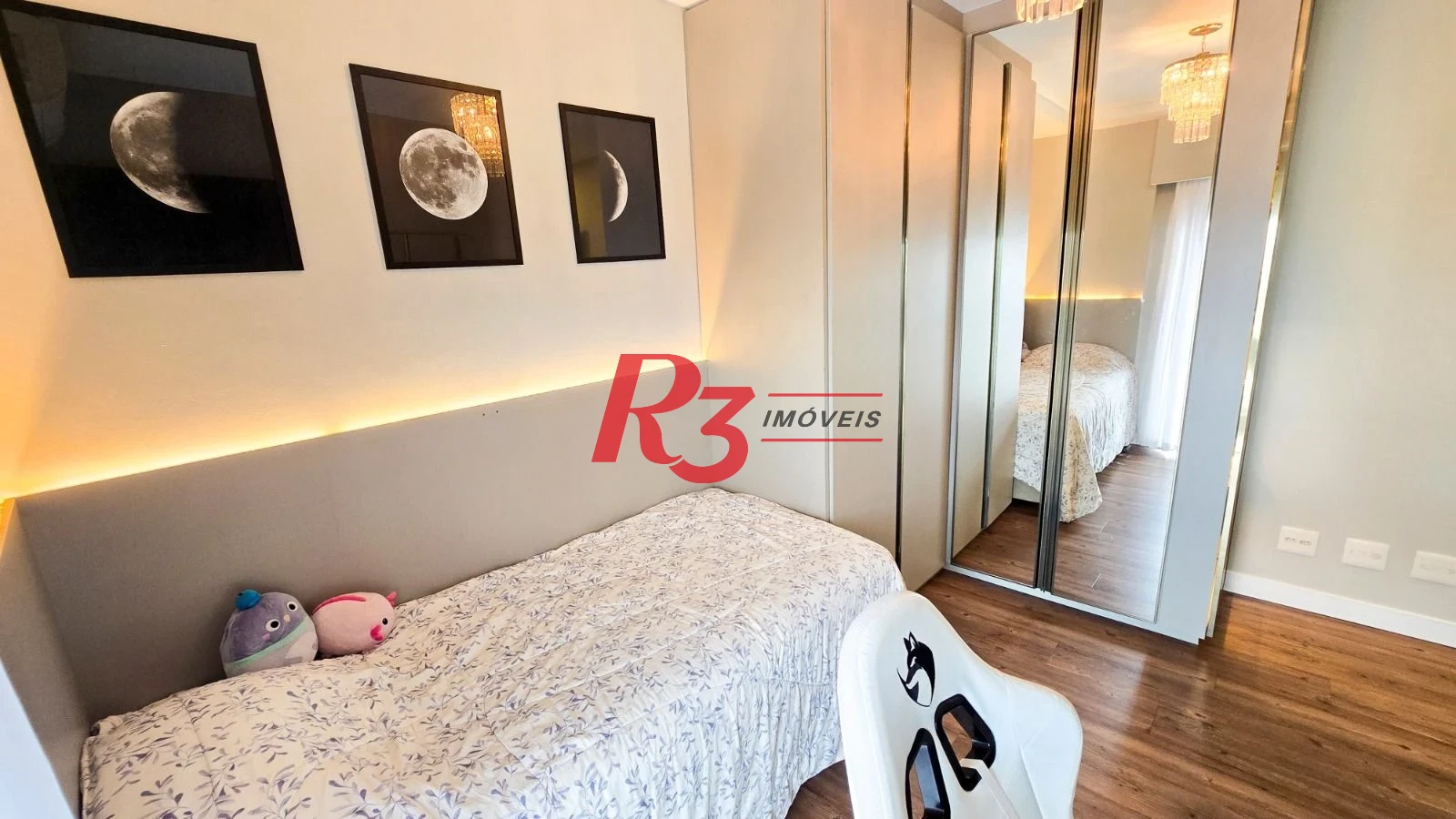 Apartamento à venda, 164 m² por R$ 3.250.000,00 - Aparecida - Santos/SP